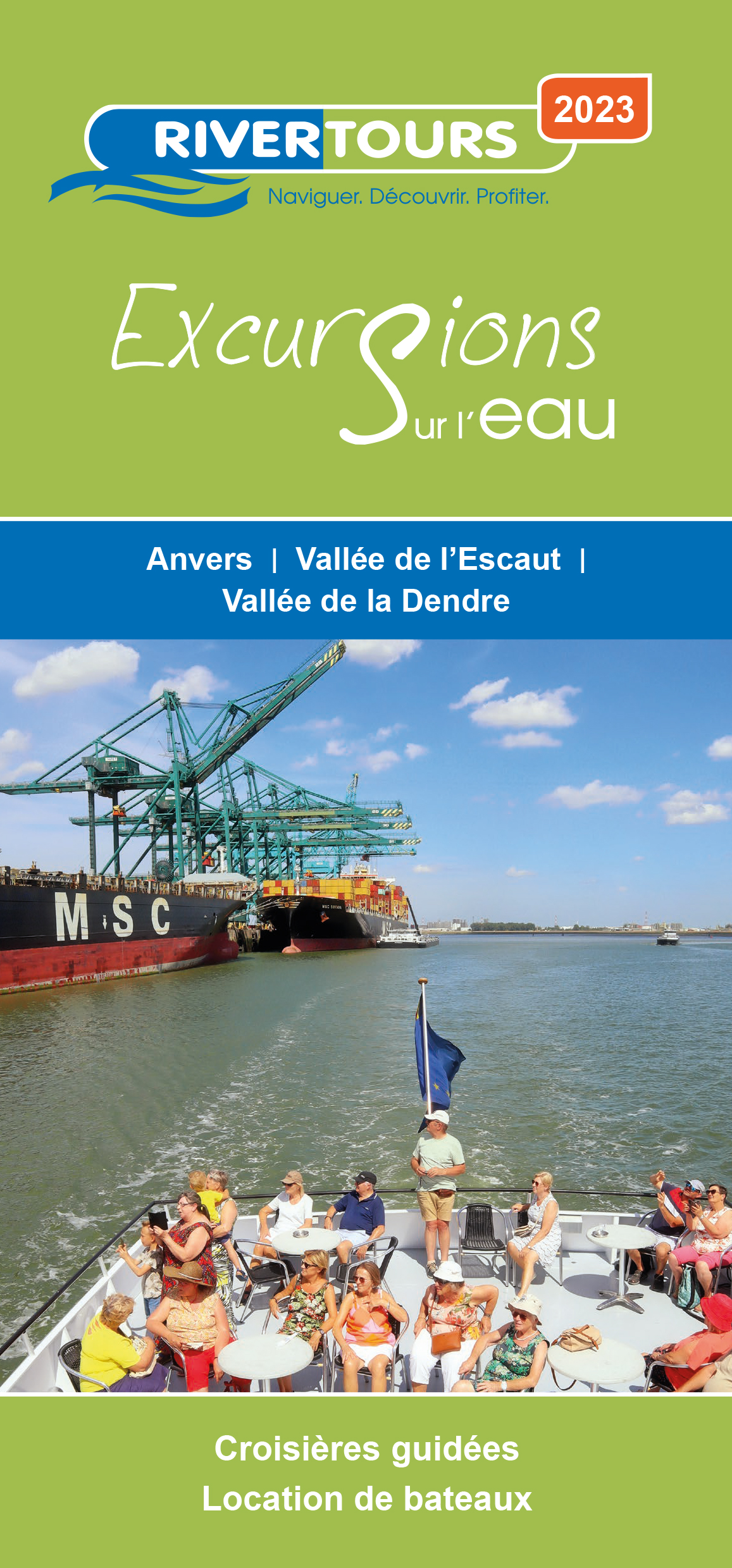Brochure Vallée de L'Escaut - Vallée de la Dendre - Anvers 2023