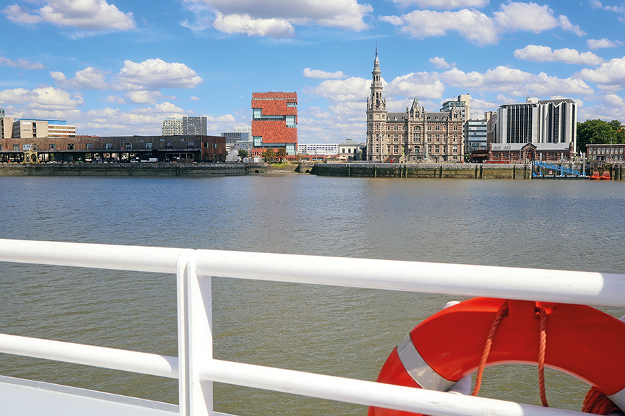 fotoreeks Anvers et son impressionnant port