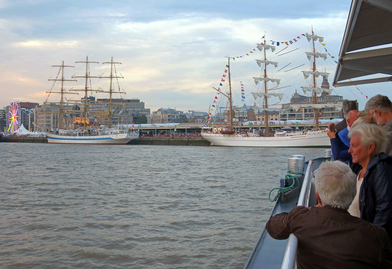 fotoreeks 11/07: 'The Tall Ships Races Antwerp' from the water - 1h cruise (14.30h-15.30h)