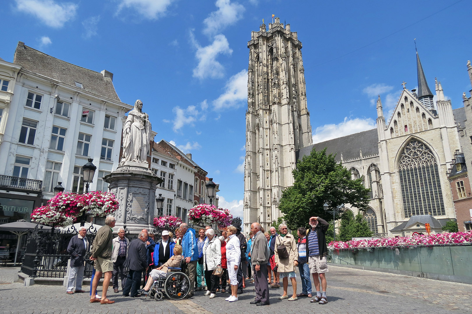 fotoreeks Dagtocht vanuit Temse en Schelle naar hartje Mechelen