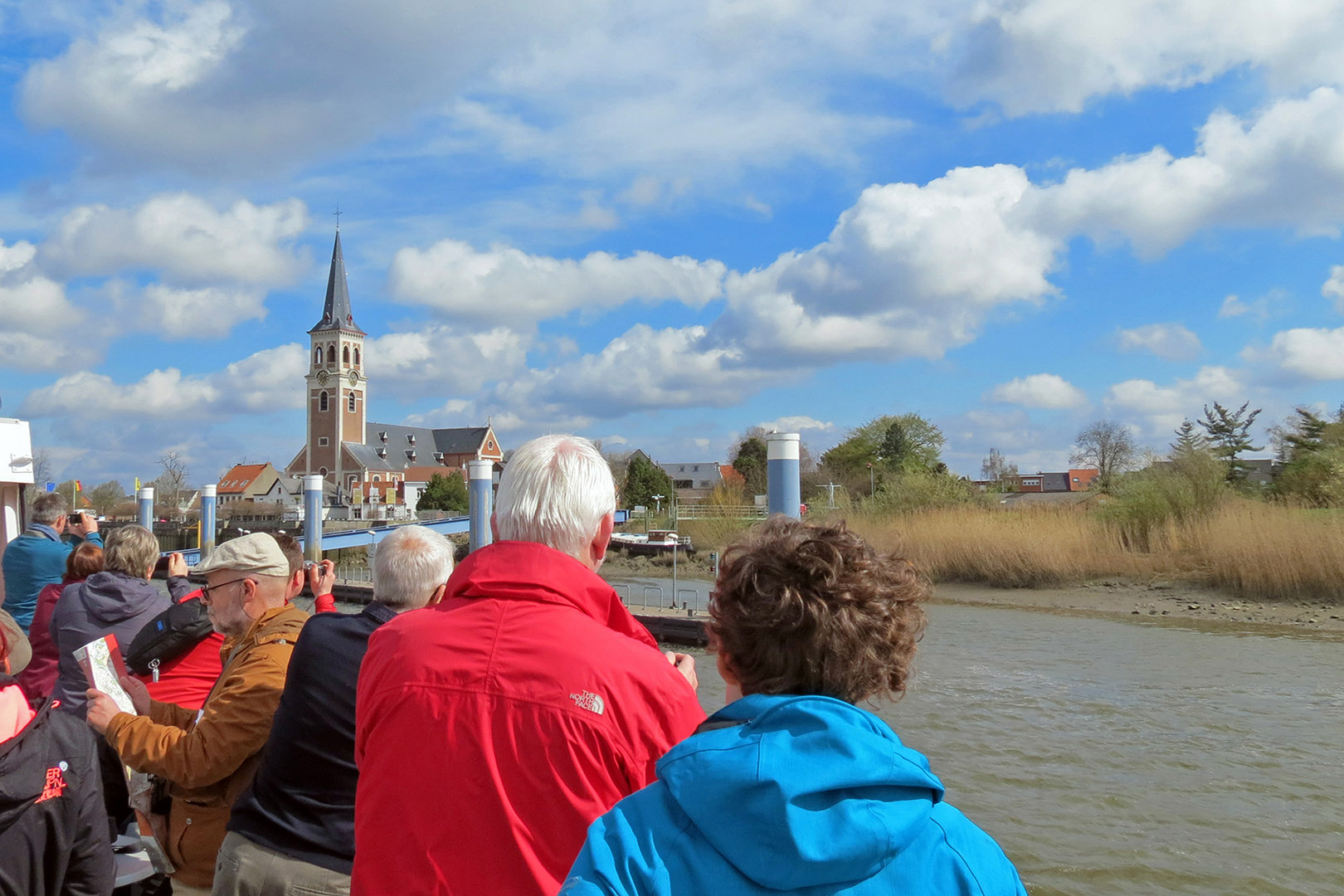 fotoreeks Schelderondvaart vanuit Temse naar Rupelmonde, Sint-Amands en terug