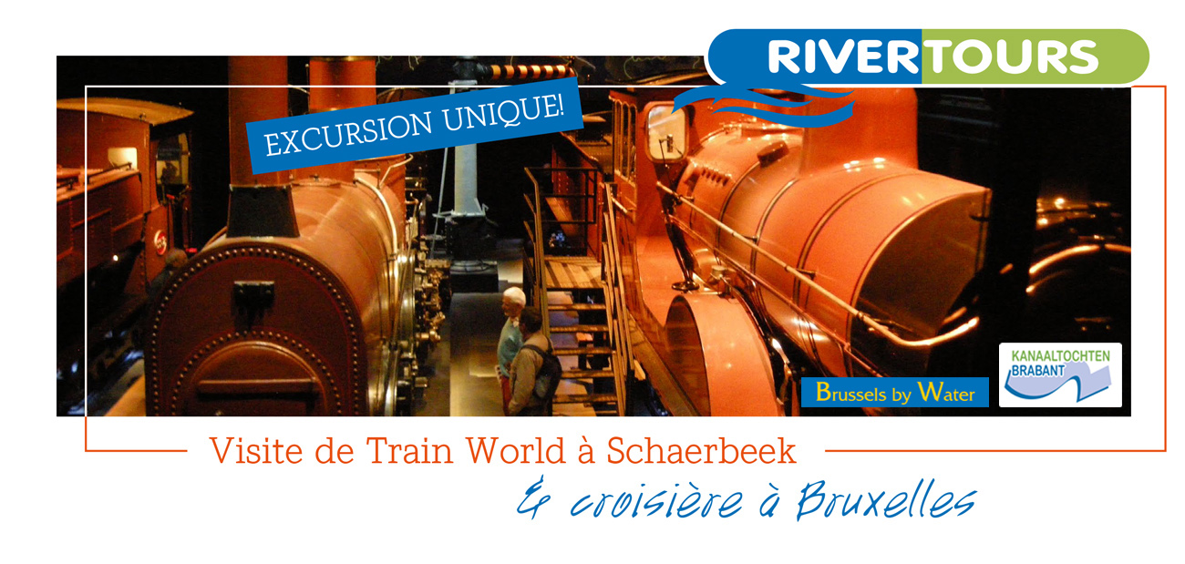 Visite de Train World à Schaerbeek & croisière à Bruxelles