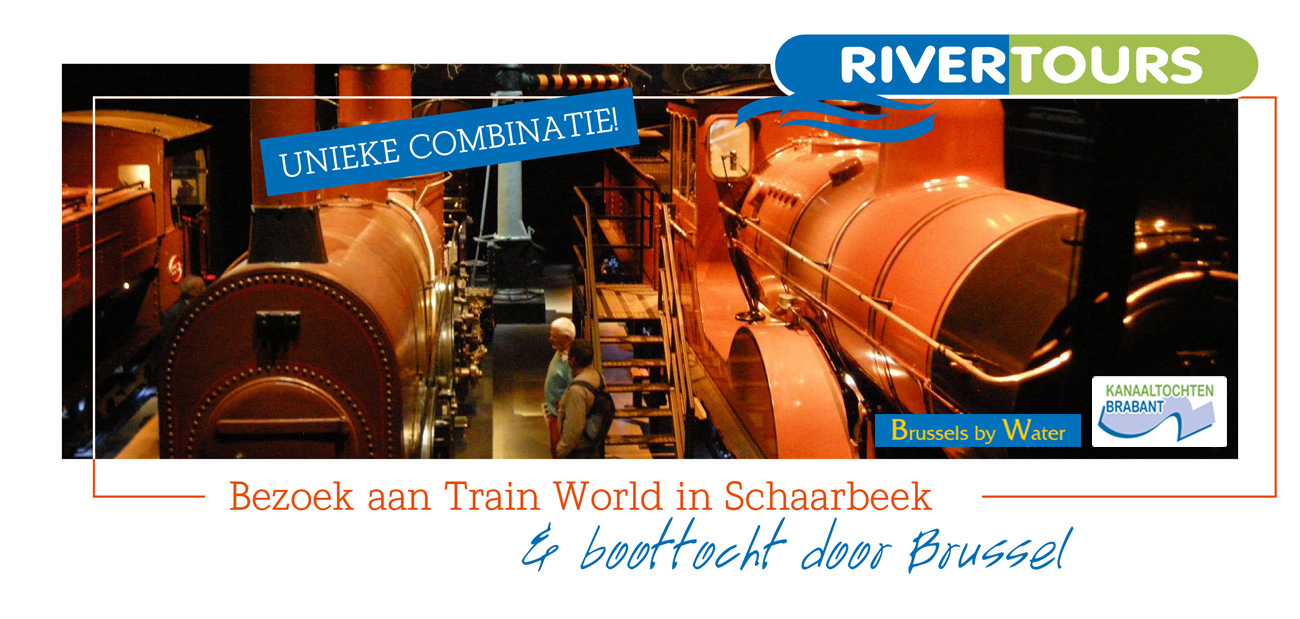 Bezoek Train World Schaarbeek & boottocht door Brussel